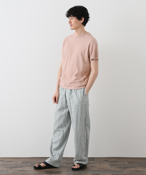 417 EDIFICE（フォーワンセブンエディフィス）の「【RUSSELL ATHLETIC / ラッセル アスレティック】417別注ソリッドTシャツ（Tシャツ/カットソー・メンズ・ホワイト/ブラック/ブラウン/ブルー/グリーン/ピンク系その他・MEDIUM/LARGE/X-LARGE）」の7枚目の写真