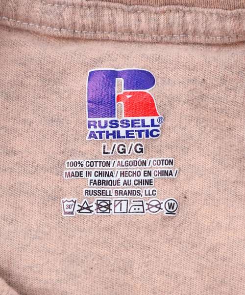 417 EDIFICE（フォーワンセブンエディフィス）の「【RUSSELL ATHLETIC / ラッセル アスレティック】417別注ソリッドTシャツ（Tシャツ/カットソー・メンズ・ホワイト/ブラック/ブラウン/ブルー/グリーン/ピンク系その他・MEDIUM/LARGE/X-LARGE）」の16枚目の写真