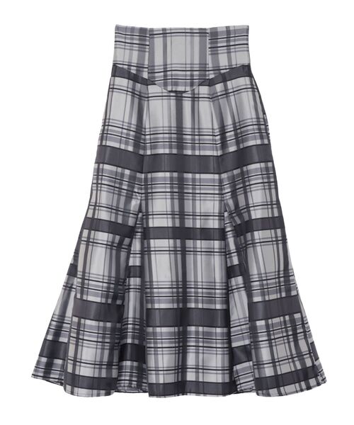 LAGUNAMOON（ラグナムーン）の「チェックジャガードフレアースカート（スカート・レディース・パープル/ブラック・MEDIUM/SMALL）」の16枚目の写真