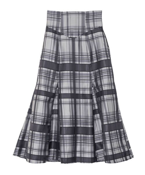 LAGUNAMOON（ラグナムーン）の「チェックジャガードフレアースカート（スカート・レディース・パープル/ブラック・MEDIUM/SMALL）」の20枚目の写真