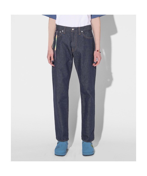 STUDIO SEVEN(スタジオ セブン)の「Border Yoke Denim Pants【STUDIOSEVEN/スタジオセブン】(デニムパンツ・メンズ・インディゴブルー・MEDIUM/LARGE/X-LARGE)」の9枚目の写真