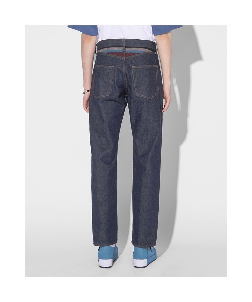 STUDIO SEVEN(スタジオ セブン)の「Border Yoke Denim Pants【STUDIOSEVEN/スタジオセブン】(デニムパンツ・メンズ・インディゴブルー・MEDIUM/LARGE/X-LARGE)」の10枚目の写真