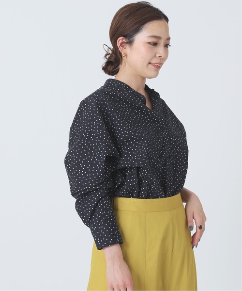 B.C STOCK(ベーセーストック)の「《予約》オーバーサイズブロードシャツ*(シャツ/ブラウス・レディース・ネイビー/ピンク/ブルー・FREE)」の7枚目の写真