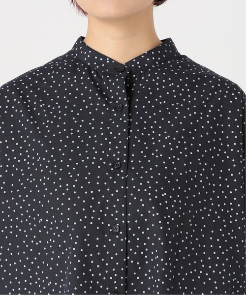 B.C STOCK(ベーセーストック)の「《予約》オーバーサイズブロードシャツ*(シャツ/ブラウス・レディース・ネイビー/ピンク/ブルー・FREE)」の9枚目の写真