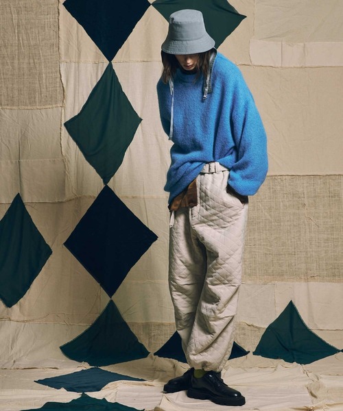 MAISON SPECIAL（メゾンスペシャル）の「《ユニセックスアイテム》シャドーチェックプライムオーバーレギュラーシャツ【MAISON SPECIAL/メゾンスペシャル】（シャツ/ブラウス・メンズ・ブラック/パープル/ブラウン・1/2/0）」の8枚目の写真