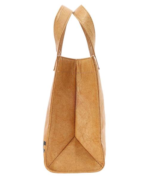 AMERICAN HOLIC（アメリカンホリック）の「マーケットペーパーミニトートバッグ（トートバッグ・レディース・ライトグレー/キャメル・FREE）」の8枚目の写真