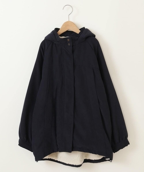 メーカー直売所 a.v.v（アーヴェヴェ）の「[140-150]【2way】裏ボアショート ジャケット・アウター