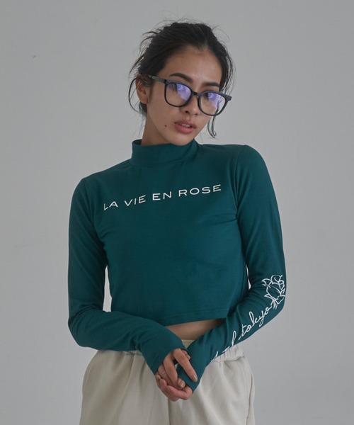 ANELATOKYO(アネラトーキョー)の「ロゴベアテントップス(Tシャツ/カットソー・レディース・ホワイト/グリーン/ピンク・FREE)」の2枚目の写真