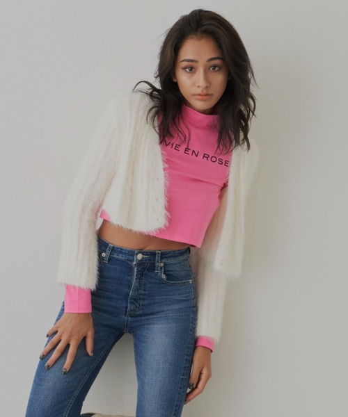 ANELATOKYO(アネラトーキョー)の「ロゴベアテントップス(Tシャツ/カットソー・レディース・ホワイト/グリーン/ピンク・FREE)」の4枚目の写真