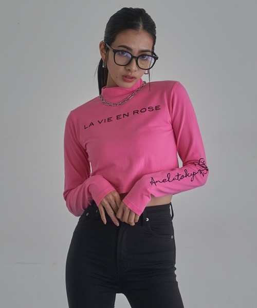 ANELATOKYO(アネラトーキョー)の「ロゴベアテントップス(Tシャツ/カットソー・レディース・ホワイト/グリーン/ピンク・FREE)」の9枚目の写真