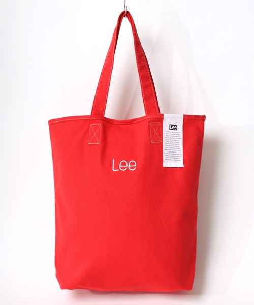 Lee（リー）の「Lee/リー キャンバス カラー トートバッグ（トートバッグ・レディース・ブラック/レッド/オフホワイト/ピンク/ブルー/グリーン/マスタード・FREE）」の7枚目の写真