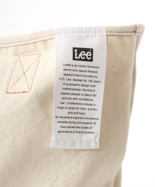 Lee（リー）の「Lee/リー キャンバス カラー トートバッグ（トートバッグ・レディース・ブラック/レッド/オフホワイト/ピンク/ブルー/グリーン/マスタード・FREE）」の12枚目の写真