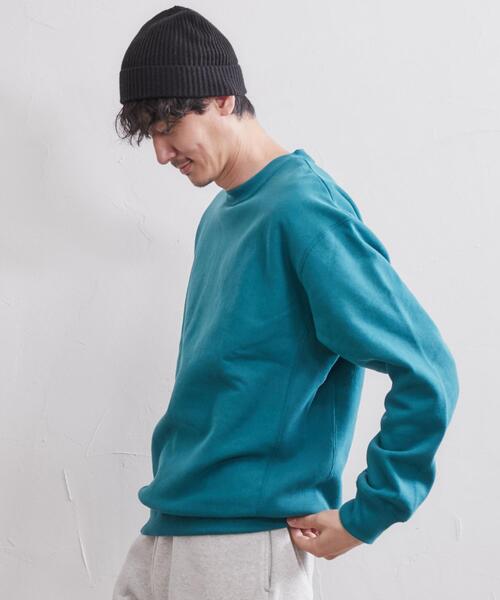 coen(コーエン)の「ヘビーウェイト裏起毛クルーネックスウェット(スウェット・メンズ・レッド/グレー/ケリー/コバルトブルー・L/M/S/XL)」の7枚目の写真