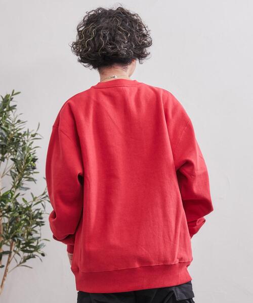 coen(コーエン)の「ヘビーウェイト裏起毛クルーネックスウェット(スウェット・メンズ・レッド/グレー/ケリー/コバルトブルー・L/M/S/XL)」の19枚目の写真