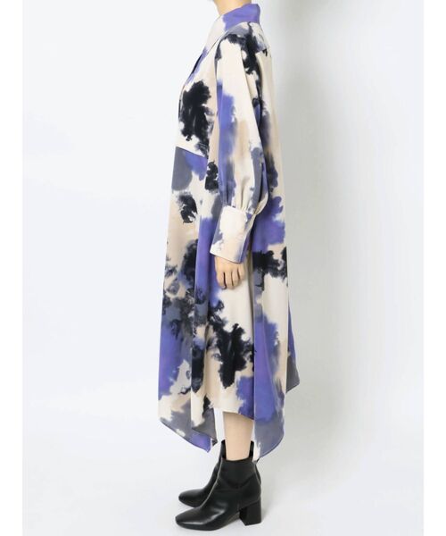 Diane von Furstenberg アートプリントロングシャツワンピース WEB限定 ITEM】アートプリントシャツワンピース 【公式通販】