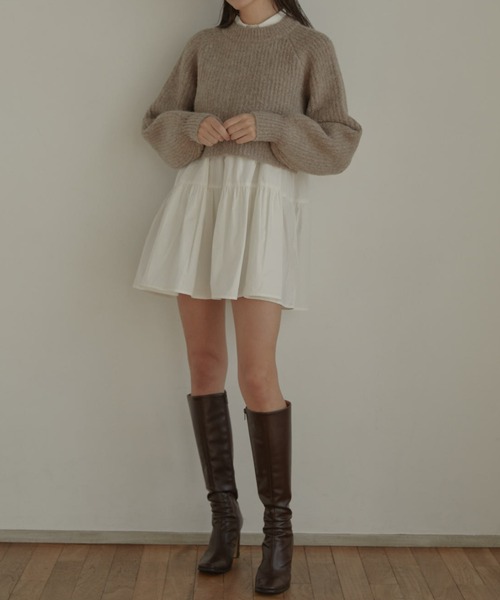 ACYM(アシーム)の「Betty slim long ブーツ(ブーツ・レディース・ブラック/チョコ/ベージュ系その他・SMALL/MEDIUM/LARGE)」の5枚目の写真