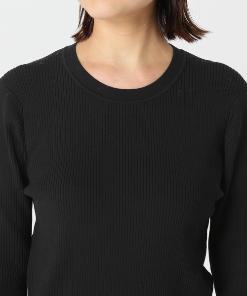 Plage - 新品★ Plage easy care rib ニット　ホワイト plage（プラージュ）の「easy care rib ニット（ニット/セーター