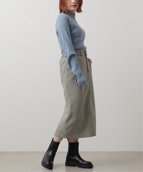 DOUBLE NAME(ダブルネーム)の「抗菌防臭アンチピリングハイネックラグランニット(ニット/セーター・レディース・ブラック/サックスブルー/キャメル/キナリ・FREE)」の13枚目の写真