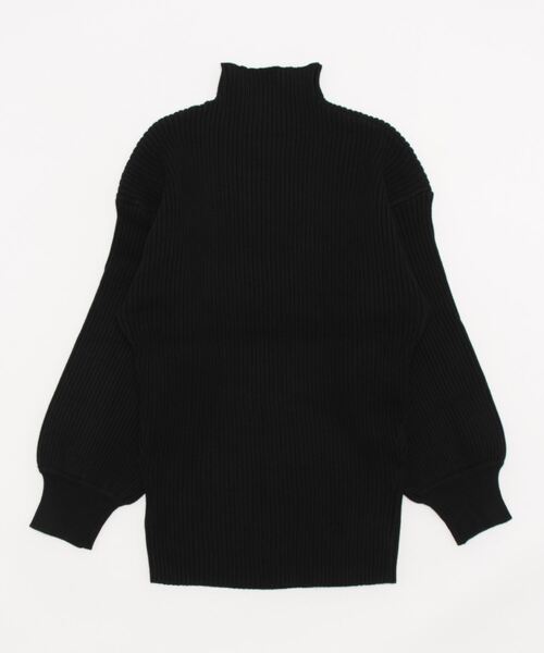 SpRay(スプレイ)の「ボリューム袖ボトルネックニット(ニット/セーター・レディース・ブラウン/ピンクベージュ/ダークグリーン/レッド系その他/ラベンダー/ブラック/アイボリー/オレンジ/ピンク/ブルー/ライトベージュ/イエロー/ライトオレンジ系/ライトブルー/ライトグリーン・FREE)」の16枚目の写真