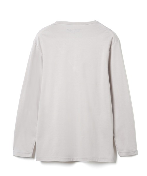 CUSTOM CULTURE(カスタムカルチャー)の「【CUSTOM CULTURE】 コンパクトポンチ クルーネック ロングスリーブTee(Tシャツ/カットソー・メンズ・ブルー/ホワイト系1/ブラック/ボルドー/ベージュ系/ライトグレー・1/2/3)」の11枚目の写真