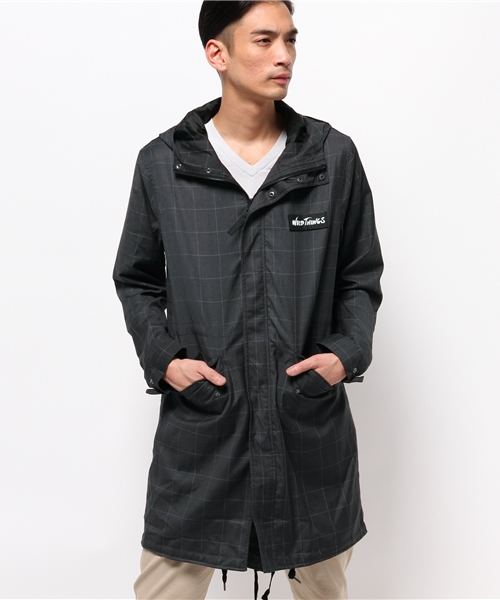 OUTLET(アウトレット)の「【Ciaopanic】WTW/PMODS(モッズコート・メンズ・グレー/ネイビー・LARGE/MEDIUM)」の1枚目の写真