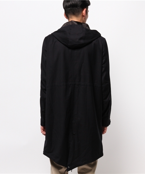 OUTLET(アウトレット)の「【Ciaopanic】WTW/PMODS(モッズコート・メンズ・グレー/ネイビー・LARGE/MEDIUM)」の5枚目の写真