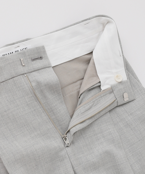plage（プラージュ）の「【R’IAM】 WOOL LOOSE パンツ（その他パンツ・レディース・ブラック/グレー・38/36/34）」の12枚目の写真