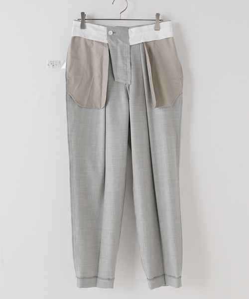 plage（プラージュ）の「【R’IAM】 WOOL LOOSE パンツ（その他パンツ・レディース・ブラック/グレー・38/36/34）」の13枚目の写真