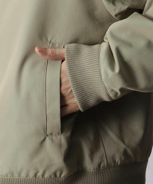 THE SHOP TK （ザ ショップ ティーケー ）の「◆チンストラップ付きハリントンJK／デニム／シャンブレー／ブラックウォッチ（デニムジャケット・メンズ・サンドベージュ/ネイビー/ダークグリーン系1・04/02/03）」の9枚目の写真