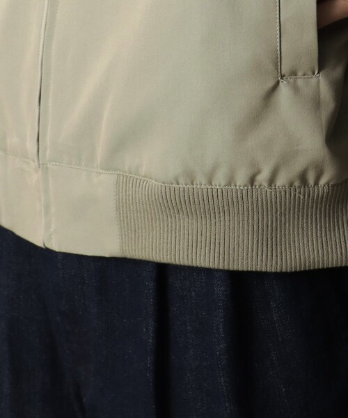 THE SHOP TK （ザ ショップ ティーケー ）の「◆チンストラップ付きハリントンJK／デニム／シャンブレー／ブラックウォッチ（デニムジャケット・メンズ・サンドベージュ/ネイビー/ダークグリーン系1・04/02/03）」の10枚目の写真