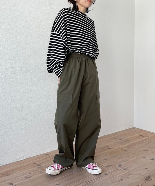 2way cargo pants / オールシーズン履ける！ウエストゴム2wayカーゴ