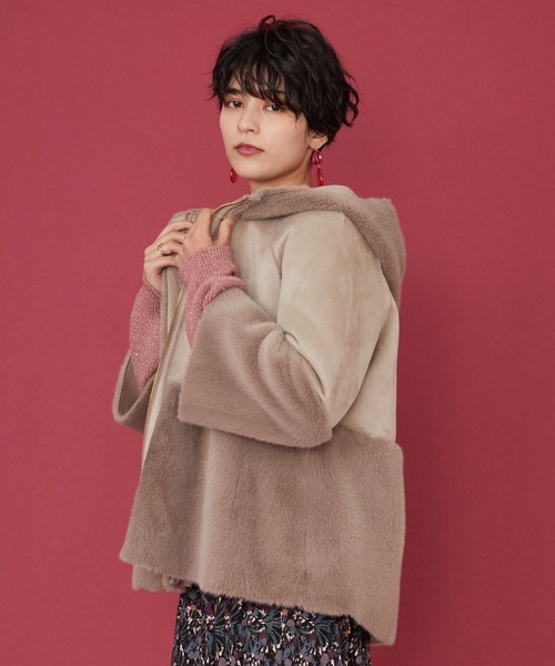 ジェットセットソロプラス フェイクムートン2WAYフードベスト