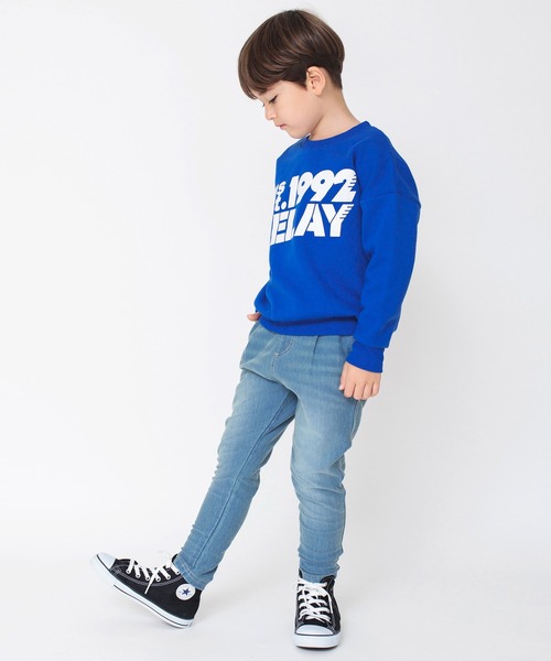 BRANSHES（ブランシェス）の「【bコレ】グラフィック裏起毛トレーナー（スウェット・キッズ・ネイビー/ブラウン/グレー/レッド/ブルー/グリーン/アイボリー/ブラック/ベージュ/ホワイト・90/100/110/120/130/140/150/160）」の17枚目の写真