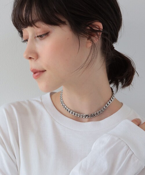 Ray BEAMS（レイビームス）の「Ray BEAMS / デッド ストック キヘイチェーン ネックレス（ネックレス・レディース・シルバー/ゴールド・ONE SIZE）」の5枚目の写真