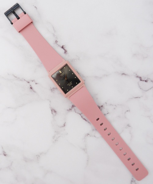 CASIO（カシオ）の「/CASIO/EARTH COLOR　Square＆Round　ANALOGUE（アナログ腕時計・メンズ・カーキ/ネイビー/ベージュ/ライトブルー/ワインレッド/ベージュ系その他/ブルー系その他/ライトピンク・FREE）」の8枚目の写真