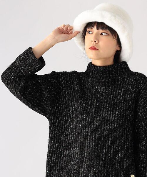 To b. by agnes b.(トゥービーバイアニエスベー)の「WU18 CHAPEAUX エコファーバケットハット(ハット・レディース・ホワイト・FREE)」の6枚目の写真
