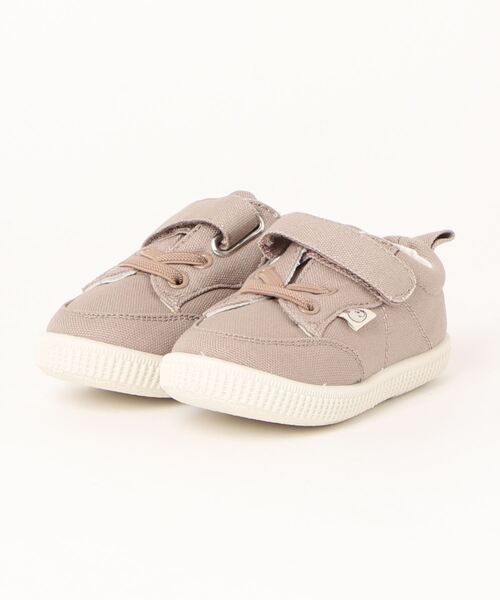 monmimi(モンミミ)の「《monmimi》Former belt sneakers(スニーカー・キッズ・イエロー/アイボリー/ベージュ・15.0cm/16.0cm/17.0cm/18.0cm/19.0cm/14.0cm/13.0cm)」の2枚目の写真