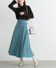 N.（N. Natural Beauty Basic） | 【S Size Line】◆コルセットフレアスカート(スカート)