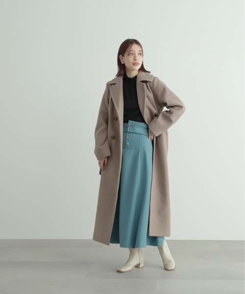 N.（N. Natural Beauty Basic）（エヌエヌナチュラルビューティーベーシック）の「【S Size Line】◆コルセットフレアスカート（スカート・レディース・モカ/グリーン/ナチュラル・SMALL/MEDIUM）」の20枚目の写真