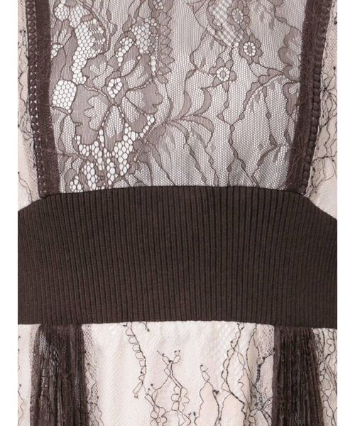 MERCURYDUO（マーキュリーデュオ）の「レースプリーツスイッチングドレス（ドレス・レディース・ブルー/アイボリー/ラベンダー・SMALL/MEDIUM）」の19枚目の写真