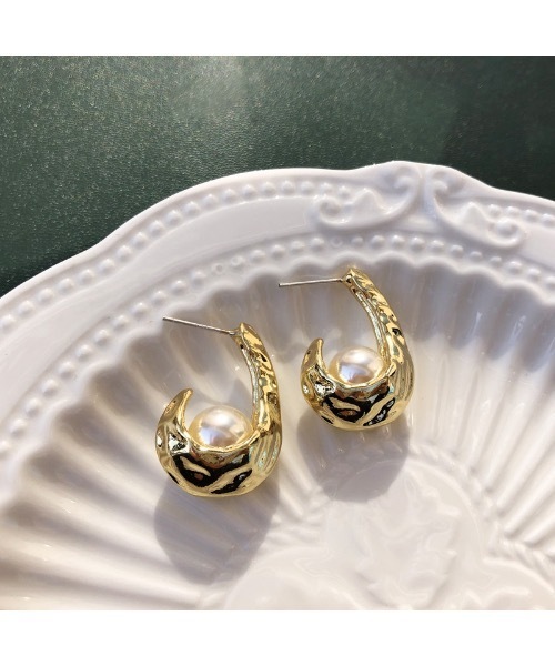 Burner（バーナー）の「【OKUOKU　0909】パールモチーフ ピアス oku-pierce-634806887996-1742（ピアス（両耳用）・レディース・A・FREE）」の7枚目の写真