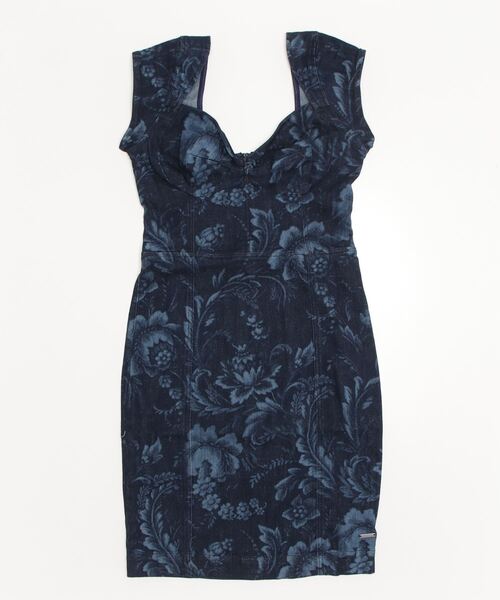 Guess（ゲス）の「Eco Adie Denim Dress（ワンピース・レディース・ブルー・MEDIUM/SMALL/X-SMALL）」の2枚目の写真