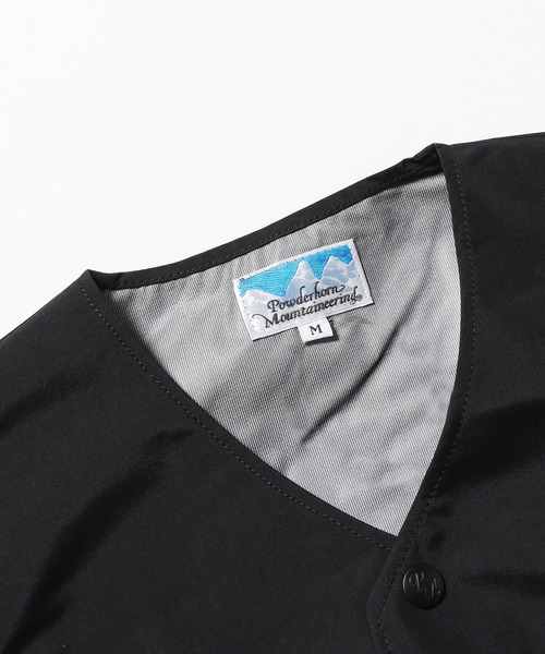 Powderhorn Mountaineering（パウダーホーンマウンテニアリング）の「Powderhorn Mountaineering/パウダーホーンマウンテニアリング P.H. M. VEST ベスト（ベスト・メンズ・ブラック/オリーブ/ネイビー・L/M）」の6枚目の写真