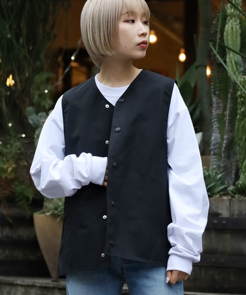 Powderhorn Mountaineering（パウダーホーンマウンテニアリング）の「Powderhorn Mountaineering/パウダーホーンマウンテニアリング P.H. M. VEST ベスト（ベスト・メンズ・ブラック/オリーブ/ネイビー・L/M）」の18枚目の写真