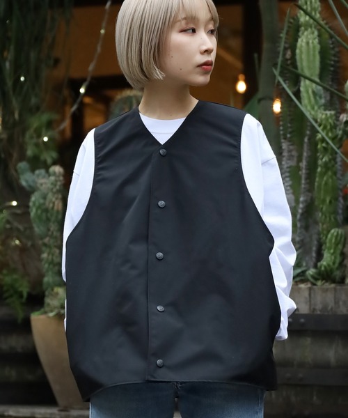Powderhorn Mountaineering（パウダーホーンマウンテニアリング）の「Powderhorn Mountaineering/パウダーホーンマウンテニアリング P.H. M. VEST ベスト（ベスト・メンズ・ブラック/オリーブ/ネイビー・L/M）」の17枚目の写真