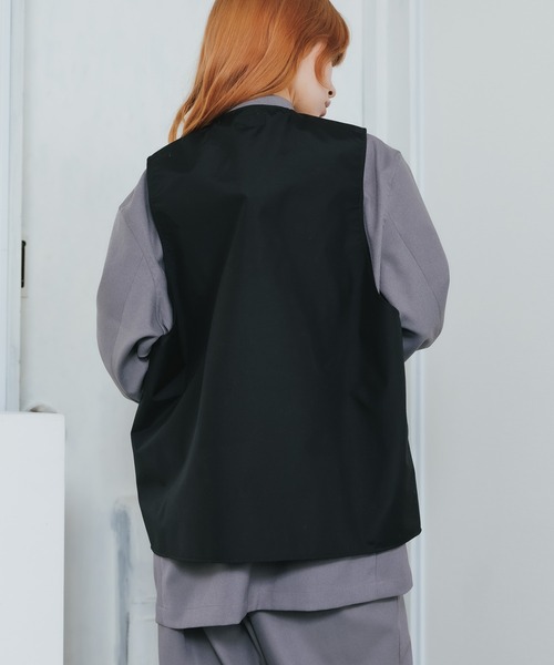 Powderhorn Mountaineering（パウダーホーンマウンテニアリング）の「Powderhorn Mountaineering/パウダーホーンマウンテニアリング P.H. M. VEST ベスト（ベスト・メンズ・ブラック/オリーブ/ネイビー・L/M）」の16枚目の写真