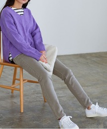 KOBE LETTUCE（コウベレタス）の「まるで穿く毛布！[ 裏起毛 ] 防風裏ファーデニムパンツ（デニムパンツ）」