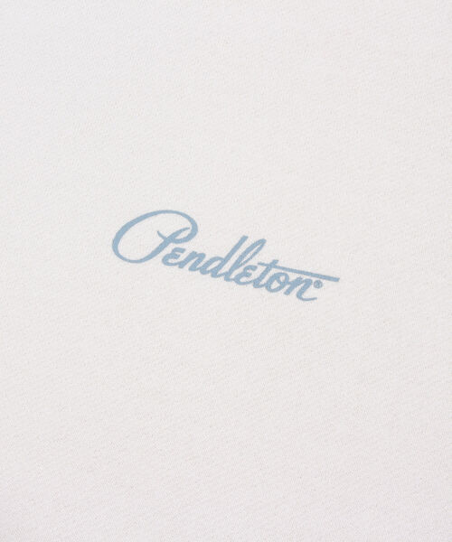 PENDLETON（ペンドルトン）の「【PENDLETON/ペンドルトン】バックプリントフーディ ラグラン ビッグシルエット（パーカー・メンズ・グレイッシュベージュ/チャコールグレー/ネイビー・M/L）」の9枚目の写真