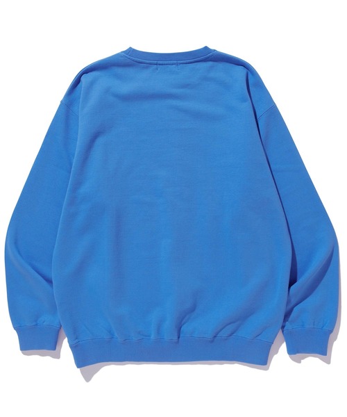 XLARGE（エクストララージ）の「XL RECORDS CREWNECK SWEAT（スウェット・メンズ・ブラック/ライトブルー/オフホワイト・S/M/L/XL）」の4枚目の写真