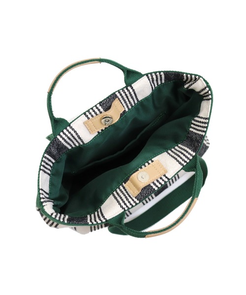 COLDE （コルデ）の「ストライプ2wayトートバッグ（トートバッグ・レディース・ブルー/ブラック/ベージュ・FREE）」の18枚目の写真